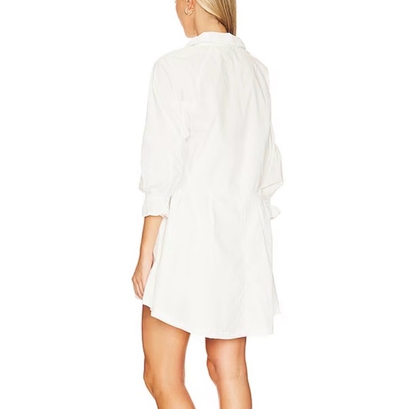Free People White Hannah Poplin Mini Dress - Picture 5 of 5